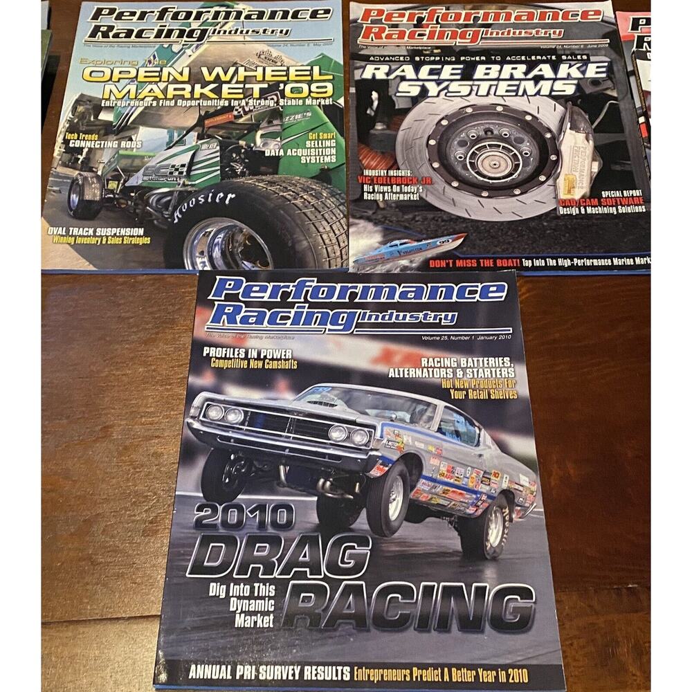 Performance Racing Industry Magazines (13) Issues 2009 - 2010 Drag Racing - Picture 2 of 6